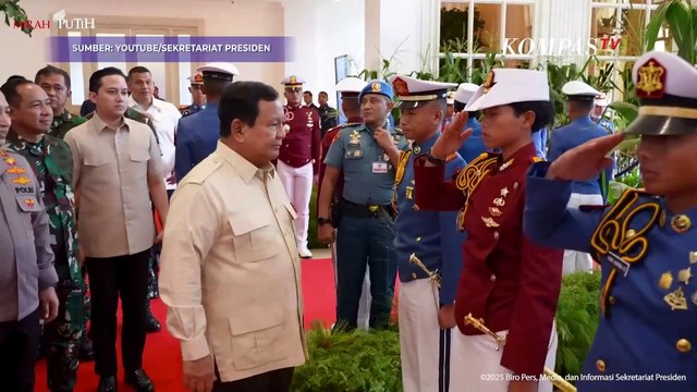 Hadiri Rapim TNI-Polri 2025, Prabowo Tanya ke Taruna: Ini Bintang Apa?