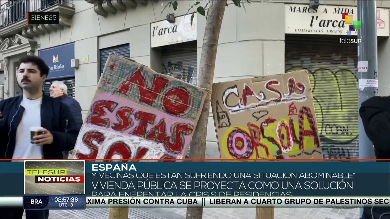 Ciudadanos se movilizan para frenar desalojos de edificios a manos del Fondo Buitre en España