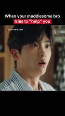 Park Shin-hye's Hilarious Love Confession Hijacked by Her Little Brother! 😂💔Doctor Slump Netflix