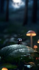 🌟 Jonaki’s Magical Night Adventure ✨  Firefly Story for Kids  Cute Animation
