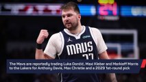 Breaking News - Mavs reportedly trading Doncic to Lakers for AD