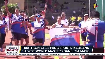 Triathlon at 32 pang sports, kabilang sa 2025 World Masters Games sa Mayo