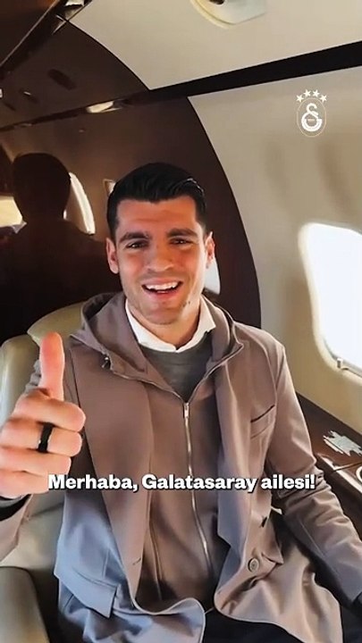 Alvaro Morata'dan Galatasaray taraftarına mesaj