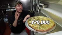 “I ATE A $70,000 GOLDEN PIZZA 🍕💰 (MrBeast Was Shocked 😱🔥)”