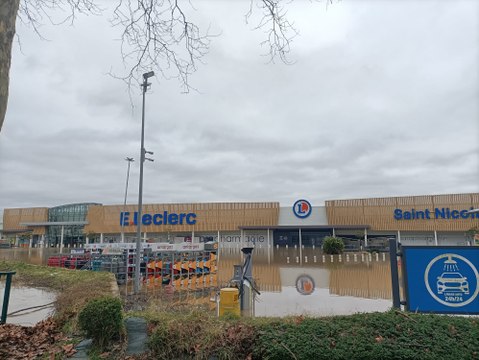 Les inondations à Saint-Nicolas-de-Redon