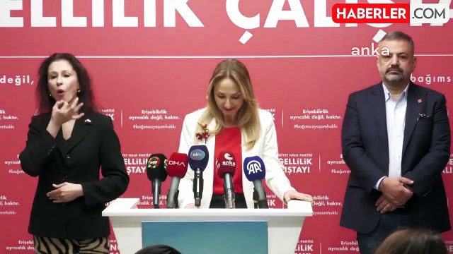 Engelilik Çalıştayı'nın Sonuç Bildirgesi Açıklandı… Aylin Nazlıaka: Amacımız, Onurlu ve Eşit Yaşam Hakkının Sağlandığı Bir Türkiye İnşa Etmek