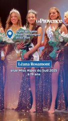 La Gapençaise Léana Rosamont, 19 ans, élue Miss Alpes du Sud 2025
