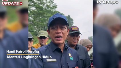 Menteri Lingkungan Hidup Hanif Faisol akan Merevitalisasi Situ Lido