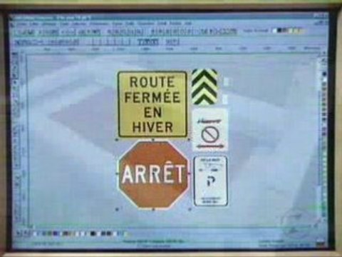 Panneaux de signalisation routière - comment c'est fait ?