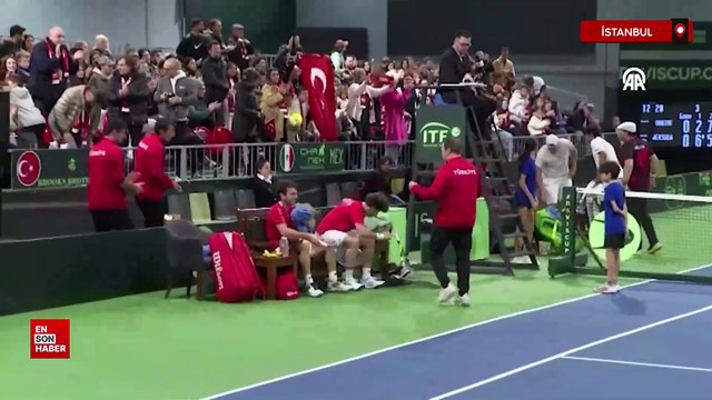 A Milli Erkek Tenis Takımı, Davis Cup Dünya Grubu 1'e yükseldi