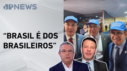 Boné de ministros chama atenção nas eleições para o Congresso; da Luz e Almeida comentam