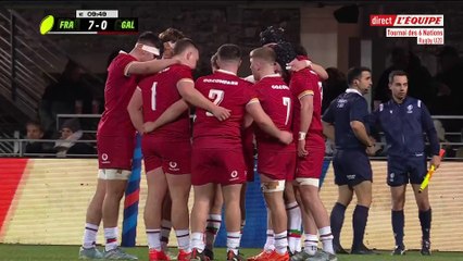Le replay de France - Pays de Galles (MT1) - Rugby - 6 Nations U20