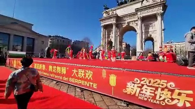 La festa per il Capodanno cinese a Milano