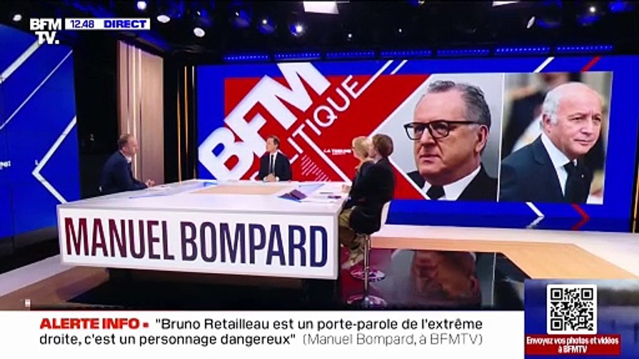 "Le Conseil constitutionnel ne peut pas être l'endroit où l'on recase ses amis", déclare Manuel Bompard (LFI) au sujet d'une possible nomination de Richard Ferrand à sa présidence