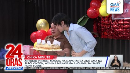 Antonio Vinzon, enjoy sa celebration ng kanyang birthday kasama ang fans; thankful sa suportang natatanggap | 24 Oras Weekend