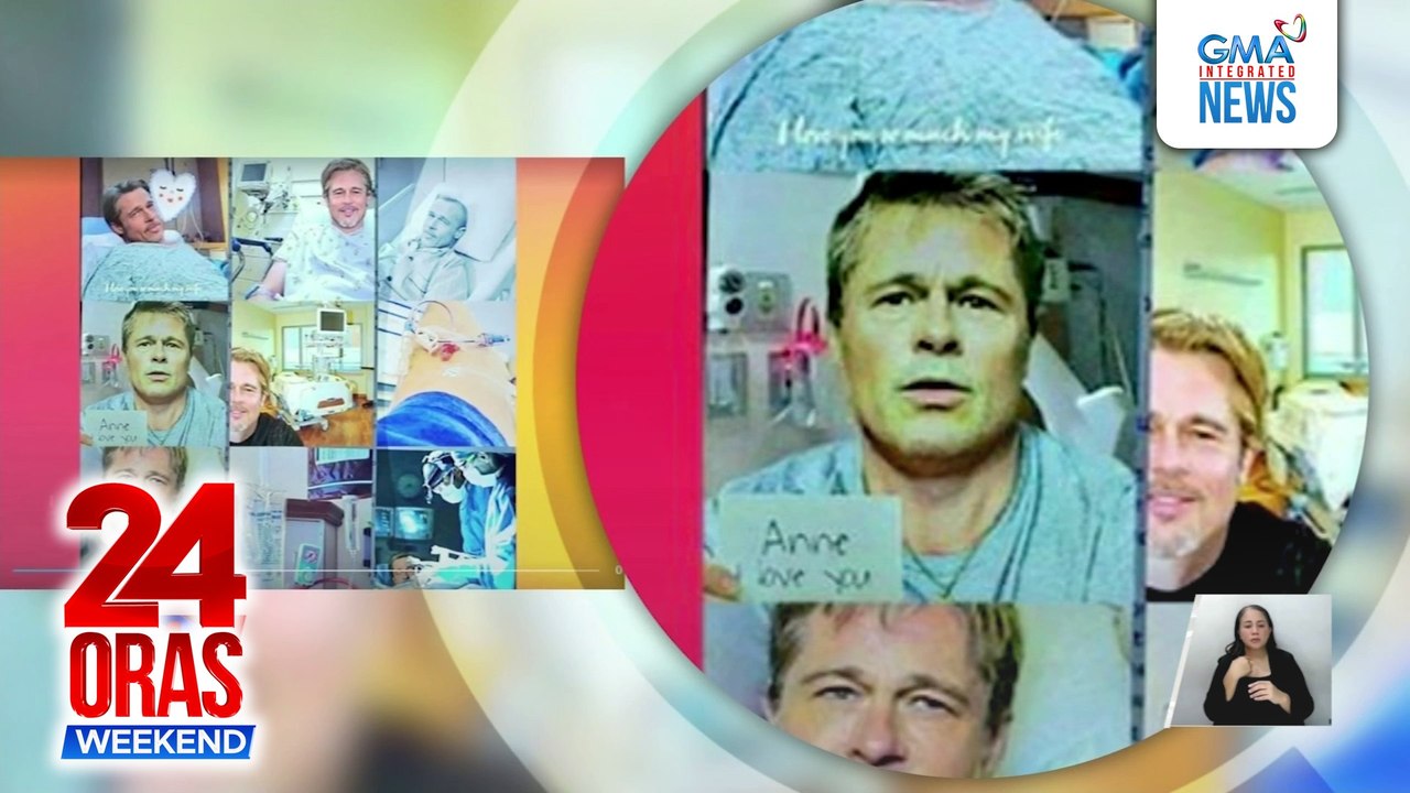French woman, nawalan ng nasa $850,000 dahil nabiktima ng AI scam ng nagpanggap na Brad Pitt; PAOCC, nagbabala laban sa love scam na nagkukumbinsing mag-invest sa cryptocurrency | 24 Oras Weekend
