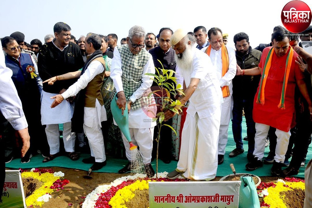 एक लाख पौधरोपण : लगेंगे 7 लाख पेड, विश्व मानचित...