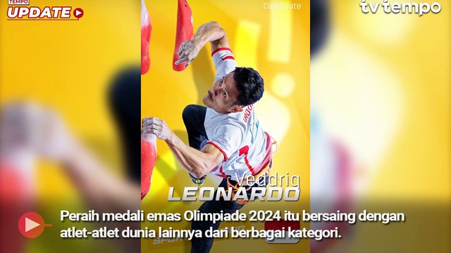 Veddriq Leonardo Terpilih Menjadi Athlete of The Year 2024 Versi The World Games