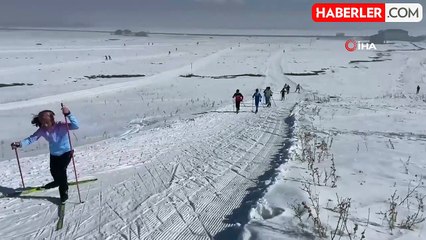 Yüksekovalı Kayakçılar Yarışmalara Hazırlanıyor