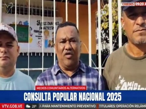 Pueblo cojedeño sale a ejercer su derecho al sufragio desde tempranas horas del día