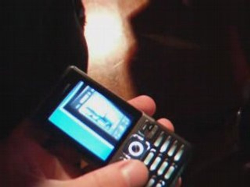 Sony Ericsson CyberShot C702 : démonstration