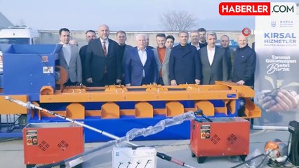 Bursa Büyükşehir Belediyesi'nden Kırsal Tarıma Ekipman Desteği