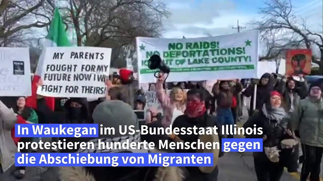Proteste gegen Abschiebungen in den USA