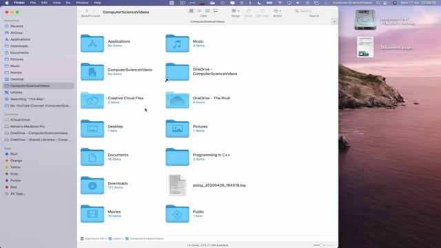 How to ADD a Folder to the Side Bar On the Finder Application Using a Mac - Basic Tutorial | New