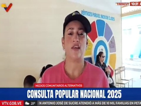 Yaracuyanos extienden su invitación a participar en esta primera Consulta Popular Nacional