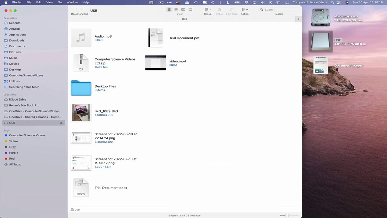 How to SAFELY Eject a USB from a Mac - Basic Tutorial | New (2023)