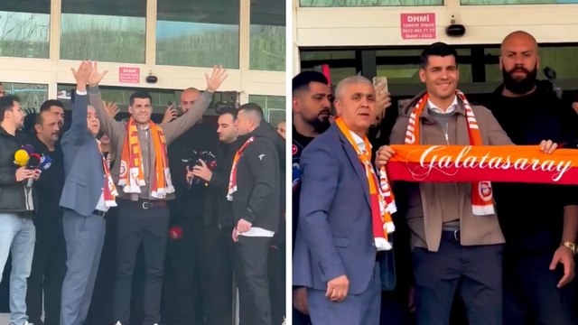 Álvaro Morata ya está en en Turquía tras dejar su lugar a Santi Giménez en el AC Milan y así lo recibe la afición