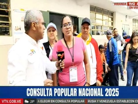 Mirandinos salen a ejercer su derecho al voto para elegir proyectos prioritarios en sus comunidades