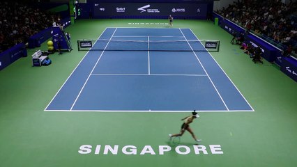 Singapour - Mertens bat facilement Li et remporte son neuvième titre