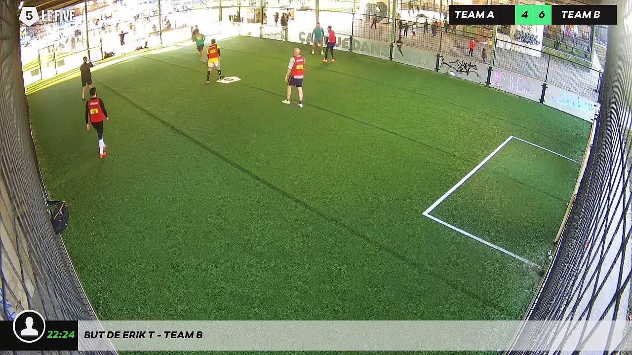 But de Erik T - Team B