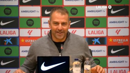 Hansi Flick: "No vi el Real Madrid, me fui a dormir y me he enterado esta mañana por WhatsApp"