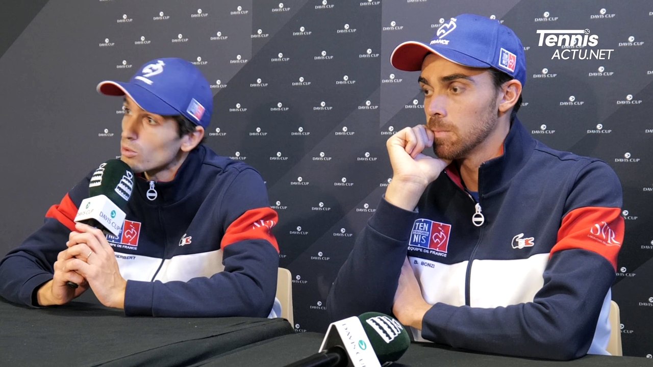 Tennis - Coupe Davis 2025 - Benjamin Bonzi et Pierre-Hugues Herbert : "On savait que ça pouvait mal se passer donc on est fiers !"