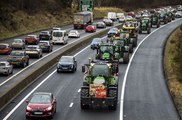 Scottish farmers stage tractor protest on city bypass amid inheritance tax row