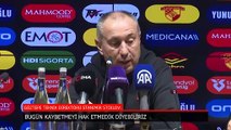 Göztepe'de Stoilov: Maça istediğimiz gibi başlayamadık