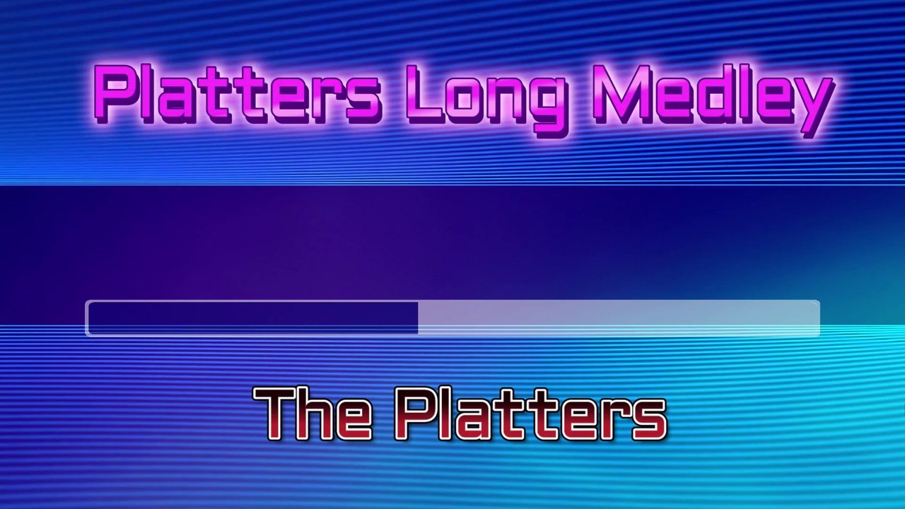 The Platters Long Medley Video Karaoke
