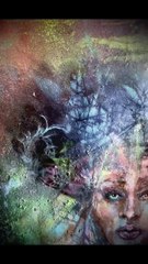 VAIRON Tchnique mIxte sur papier 2025