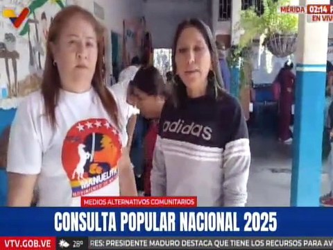 Jóvenes y adultos salen a votar por el futuro y bienestar de las comunidades merideñas