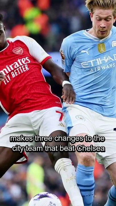 David Raya has recovered and will be in net for Arsenal. arsenal vs manchester city #shorts