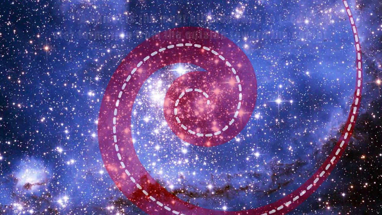 Spiralling Stars Captured By The Hubble Space Telescope