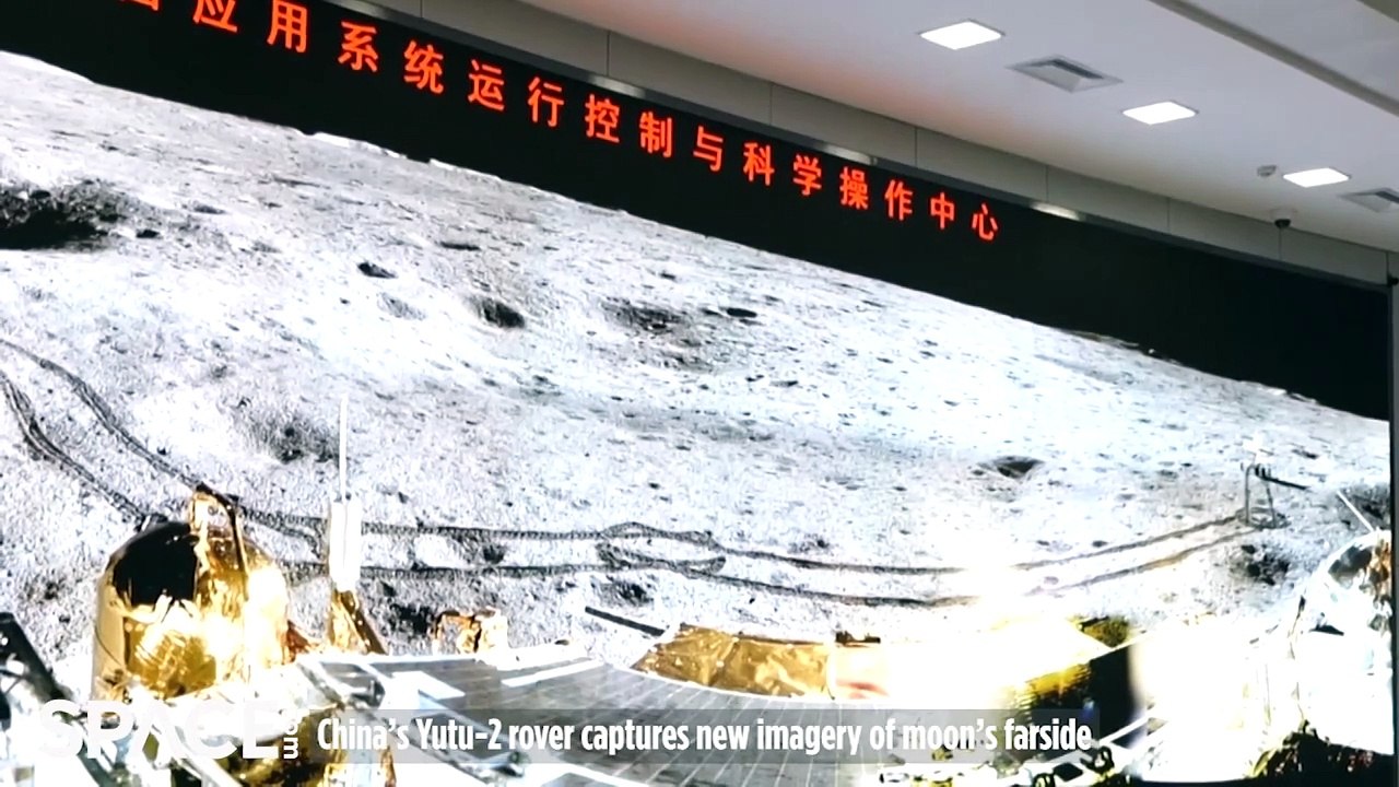 China's Yutu-2 Rover Captures Images Of Moon's...