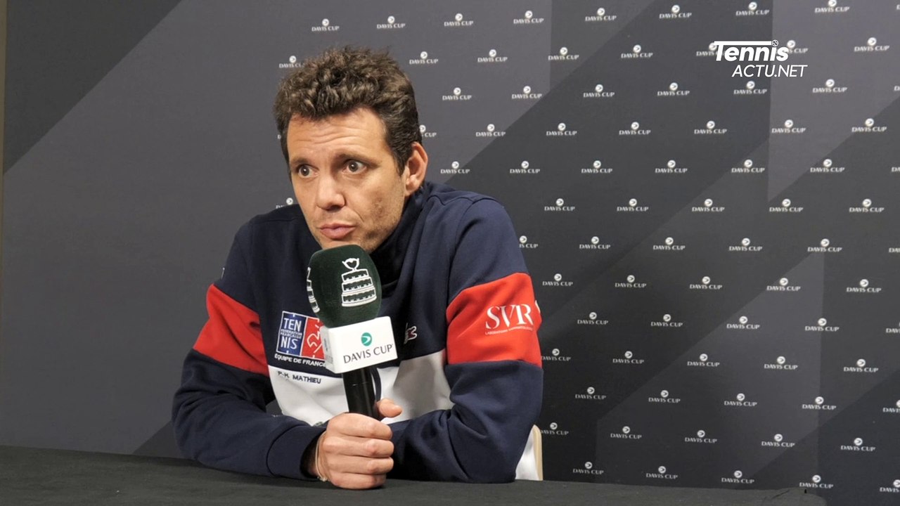 Tennis - Coupe Davis 2025 - Paul-Henri Mathieu : "C'est un luxe d'avoir le choix !"