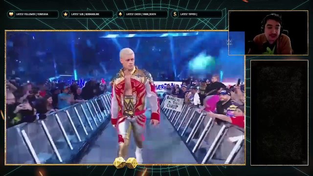 WWE ROYAL RUMBLE 2025 : WWE UNDISPUTED CHAMPIONSHIP : LADDER MATCH : CODY RHODES VS KEVIN OWENS