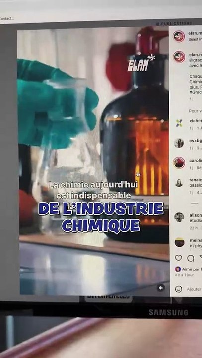 Les métiers de la chimie