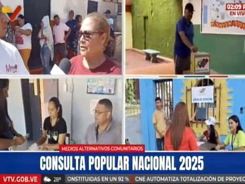 Zulianos califican de positivas estas consultas populares en pro del avance de nuestra Venezuela