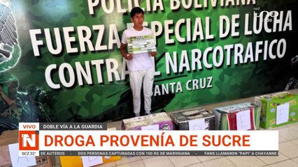 Capturados con 100 kg de sustancias controladas