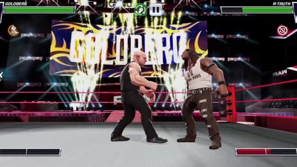 wwe mayhem goldberg vs r truth mobile gaming video #wwe #gaming